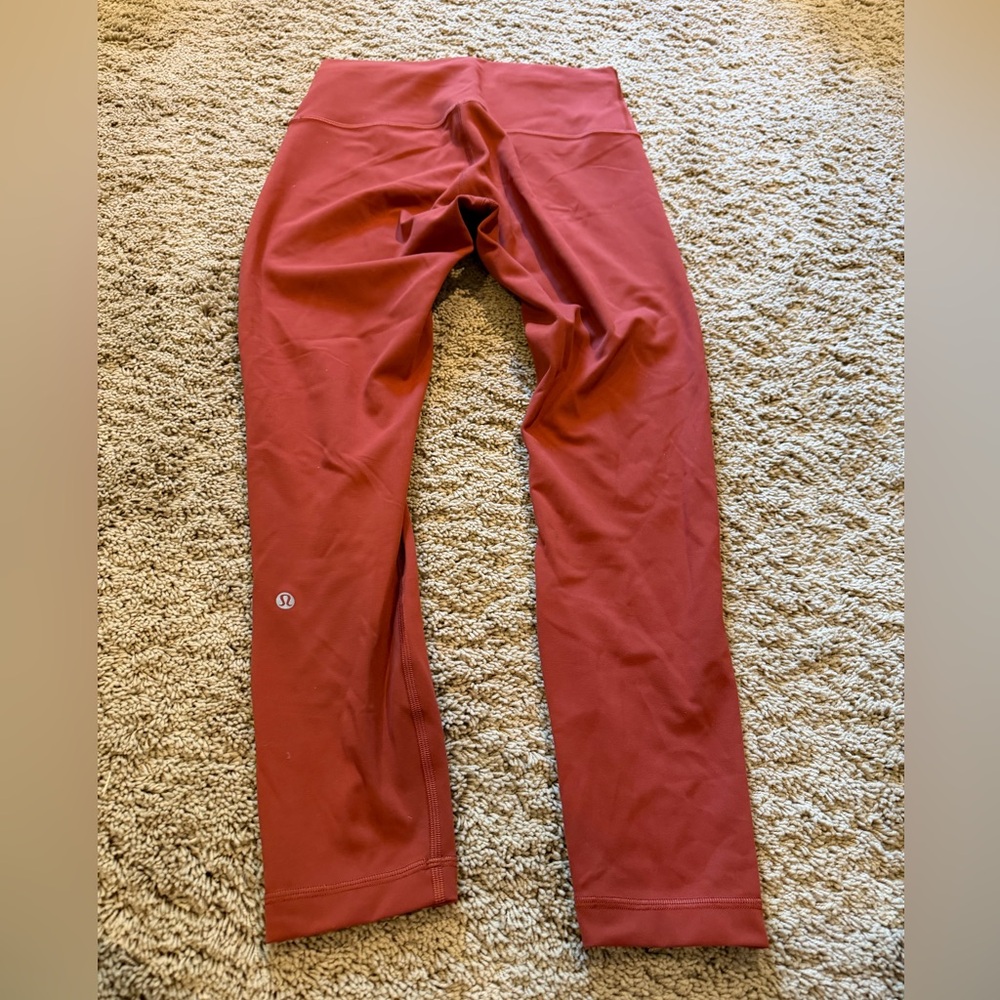 Lululemon leggings terracotta